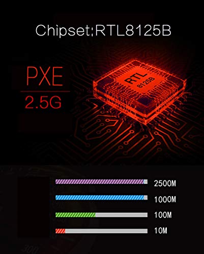 2.5GBase-T PCIe Network Adapter RTL8125B 2500/1000/100Mbps PCI Express Gigabit Ethernet Card RJ45 LAN Controller Support PXE for Windows/Linux/MAC with Low Profile - Image 4