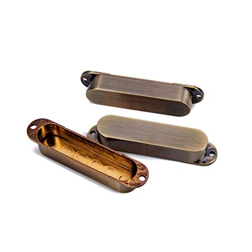 Alnicov 3PCS 82MM Pickups Covers?ABS Closed Shell?Electric Guitar Single Coil Pickup Covers