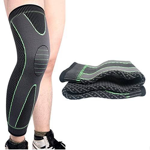 Joelheira De Compressão Meia Para Articulação Dores Ortopédica, unissex, caneleira de comprimento ac