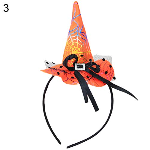 Fattigger [Halloween Decoraciones u0096 Diadema con Lazo de Encaje de Halloween para Mujer