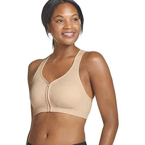 Jockey Women's Zip Front Sports Bra Cover