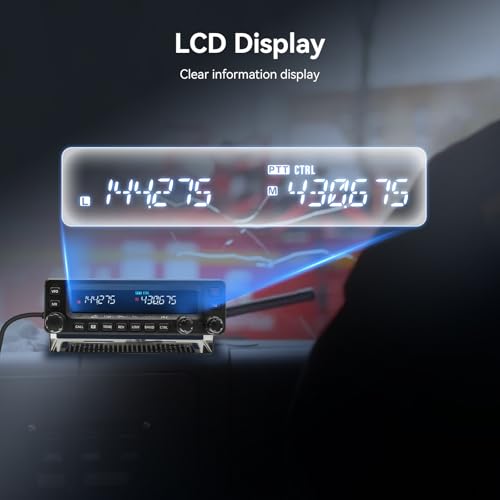 image for Retevis MA1 Dual Band Mobile Ham Radio|Cross-Band Repeater 2-in-1 Tran