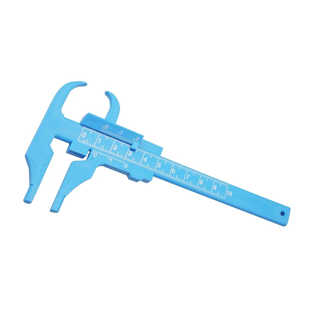 Buy TWDYC 0100mm Plastic Double Scale Vernier Caliper Depth Diameter