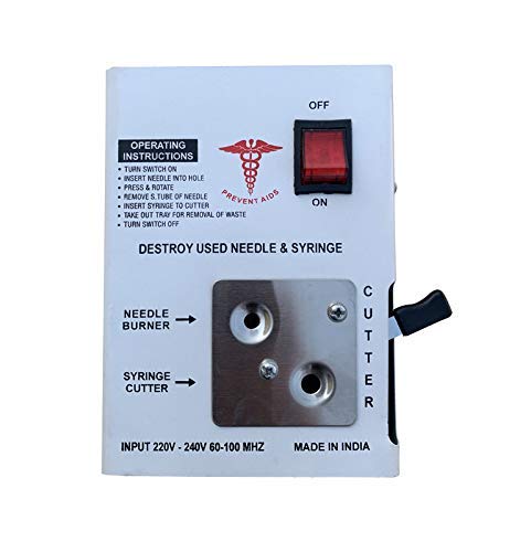 AAbha Premium Surgical Electrical Needle Syringe Destroyer (B07WVCX91R) Amazon Price History, Amazon Price Tracker
