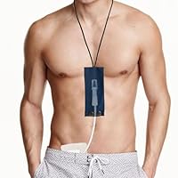 Peritonealdialyse-Katheterhalter für Baxter 5C4482 5C4483, PD-Katheter-Lanyard PD Secure Shower Support PD Transfer Set Katheterhalter Zubehör für Männer und Frauen (1, Dunkelblau)