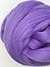 Purple Shep's Wool Roving of Periwinkle Merino Wool Top | Roving Fiber for Spinning | Felting & Weaving | Crafting, and Arm Knitting | Soft and Versatile for All Creative Projects, (1 Pound)