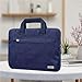 TECHGEAR Tasche für 11-12,3 Laptops - Tragbare Multifunktions Laptop hülle mit verstellbarem Schultergurt, Gepäckriemen und unterdrückbaren Griffen, Tragbarer Organizer Case mit Taschen - Blau