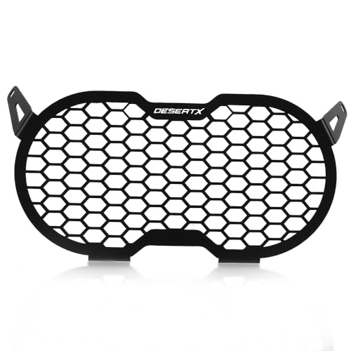 Grille de protection phare moto DesertX 2022 2023 anti-impact