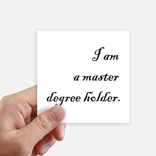 Autocollant 10cm Master DIYthinker sticker carré multicolore pour mur et ordinateur 8Pcs