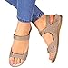 Sandalias Planas de Moda para Mujer Sandalias ortopédicas de Confort Premium con Soporte de Arco, Sandalias de Verano para Caminar para Mujer para Deportes al Aire Libre, Viajes por la Playa YANSJD