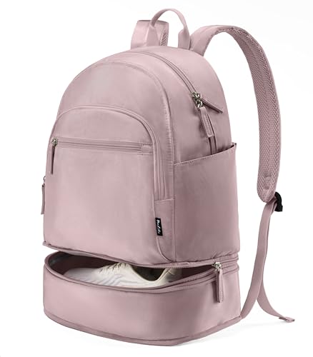 Image of Uselike Gym Backpack for Women Men, Lightweight Gym Bag with Shoe Compartment, Waterproof Workout Backpack with Wet Pocket