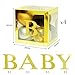 Termichy Baby Shower Boxes Party Decorations, 4 PCS Baby Shower Blocks Transparent with Letter for Girls Boys Birthday Neutral Gender Reveal Party, Gold