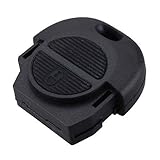 llaves nissan versa Material/Cubierta de pvc CABLEPELADO Carcasa Mando Llave del Coche 2 Botones Compatible con Nissan Negro