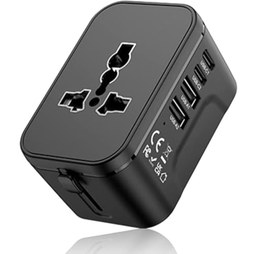 European Travel Plug Adapter, Travel Power Strip for US to