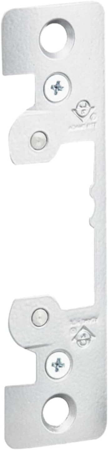 Adams Rite FPK7401-130 Electric Strike Faceplate Kit for 7400 Series 4-7/8 in X 1-1/4 in Satin Aluminum Ritecoat Paint