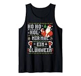 Witziges Weihnachten Hol mir ein Glühwein Ugly Christmas Tank Top