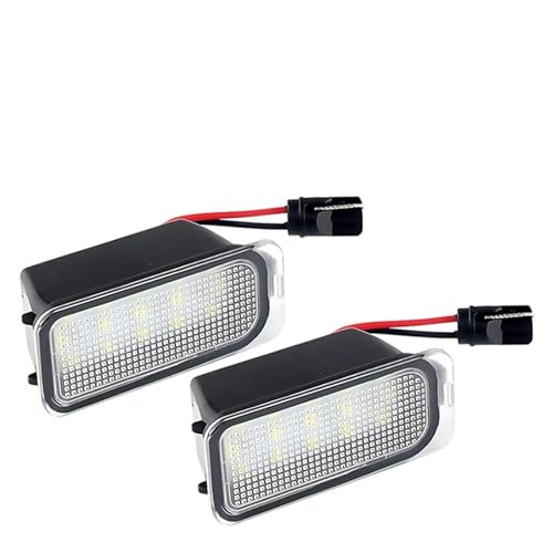 Lámpara de luz LED para placa matrícula Ford Focus, Explorer y Ranger con Canbus