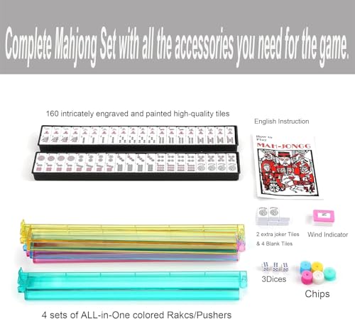 Mose Cafolo American Mahjong Game Set miniatura 5