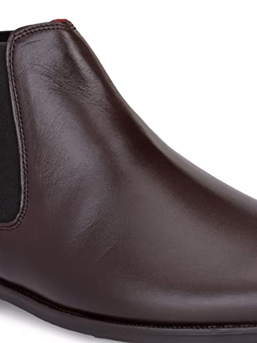 Image of AFROJACK Men's Original Leather Chelsea Boots