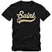 Produktbild I'm a Saint #1 T-Shirt Football Herren Super Bowl Play Offs USA, Farbe:Schwarz (Deep Black L190);Größe:XXL