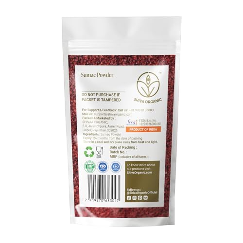 Image of Shiva Organic Sumac Powder - 100 g