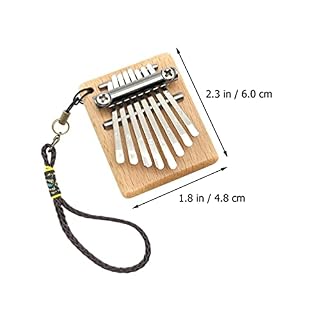 BIENKA Kalimba 8 Touches Doigt Pouce Piano Marimba Musical Portable Instruments de Musique Cadeau for Enfants Adulte… - Les Beatles, Paul McCartney, John Lennon, RIngo Starr, George Harrison BIENKA Kalimba 8 Touches Doigt Pouce Piano Marimba Musical Portable Instruments de Musique Cadeau for Enfants Adulte… – Image 3