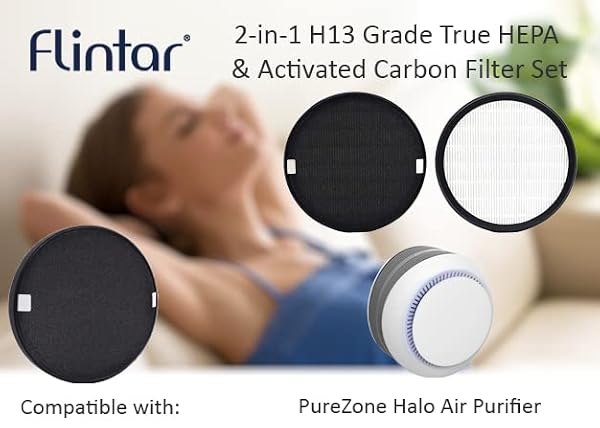 Flintar Halo Filter Compatible with Pure Enrichment Halo Air Purifier by Flintar - Used condition - Image 2