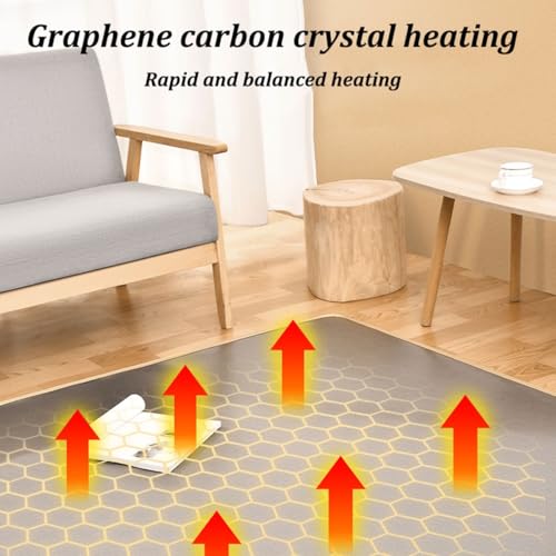 Calefactor Eléctrico de Piso Graphene Convector 110V miniatura 4