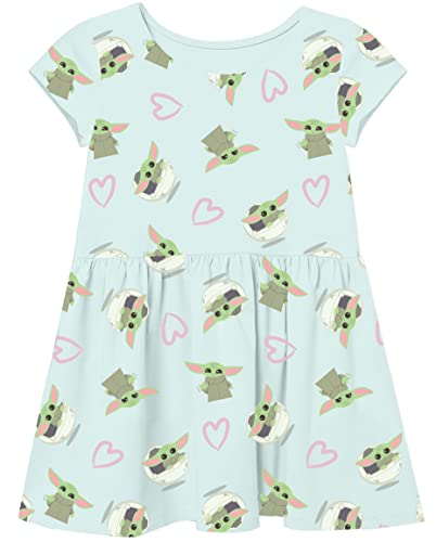 STAR WARS The Mandalorian Little Girls' Baby Yoda Dress