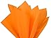 Tangerine Light Orange Bulk Tissue Paper 15 Inch x 20 Inch - 100 Sheets Premium Gift WRAP Paper Paper Made in USA