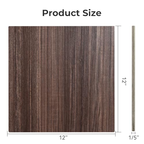 Creality 4007010157 6 Pcs Walnut Sheets-12X12X1/5 Inch-5Mm Thick Walnut Unfinished Wood thumb #1