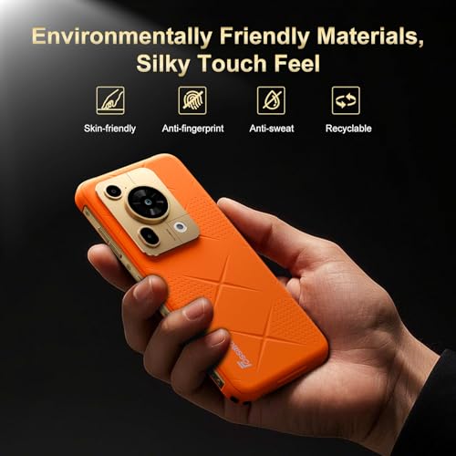 Image of FOSSIBOT F112 Pro 5G Rugged Smartphone Unlocked, 24GB+256GB /1TB Android 14 Rugged Phone, 7150mAh Battery Cell Phone, 6.88'' Display, 50MP+16MP Camera, Dual SIM 5G Unlocked Phone