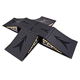 Hudora Unisex Adult Skater 5 Pieces Ramp Set - Black, One Size