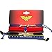 DC COMICS, WONDER WOMAN LOGO CORD BRACELET - Truth, Love, Justice & Wonder Woman Logo Premium CORD BRACELET - Set Of 3