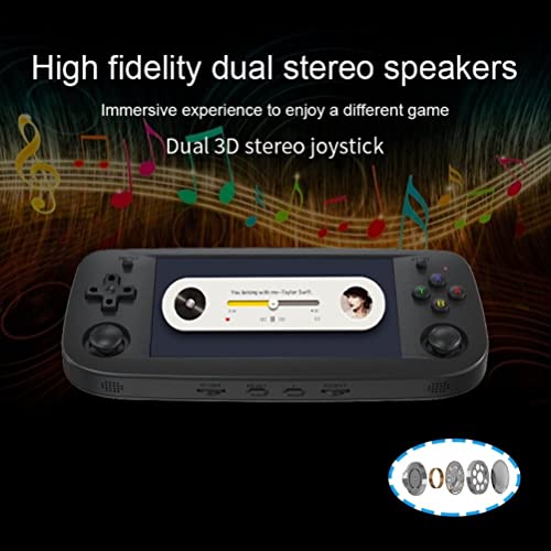 BTSEURY RG503 Console de jogos portátil 64G/128G TF cartão embutido 20000/30000 jogos clássicos supo