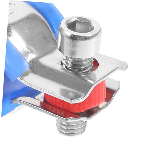Abrazaderas para silla de oficina protector de acero inoxidable 6
