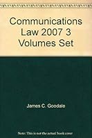 Communications Law 2007 3 Volumes Set 1402409753 Book Cover