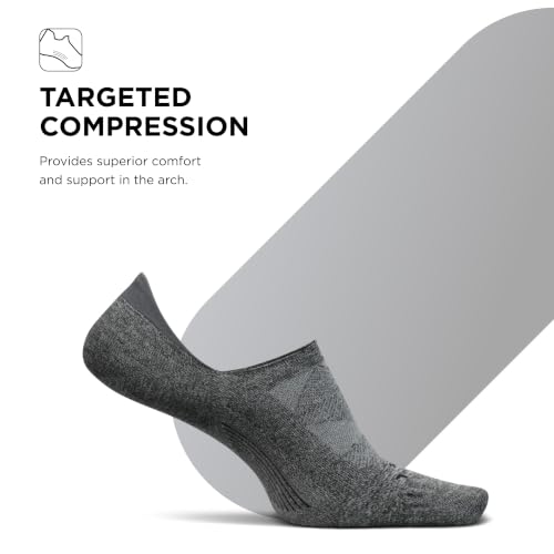Image of Feetures Elite Ultra Light Invisible Socks - Anti-Slip Sport Sock Liner with Targeted Compression