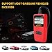 manfiter OBD2 Scanner Car Code Reader Turn Off Check Engine Light Read & Erase Fault Codes View Freeze Frame Data I/M Readiness CAN Diagnostic Scan Tool for All OBD II Protocol Cars Since 1996