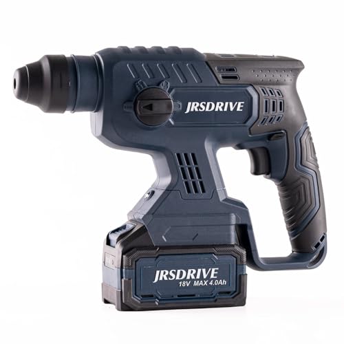 Image of Eastman Cordless Brushless Rotary Hammer 500W with Lithium Battery, 22mm chuck, 1400RPM No Load Speed, 4700BPM impact Energy Comfort Grip and Free Socket Drilling Machine (ECHD-22)