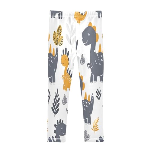 Bolaz Toddler Girls Leggings Printed Yoga Pants Leggings Cute Dinosaurs and Scandinavian for Kids2