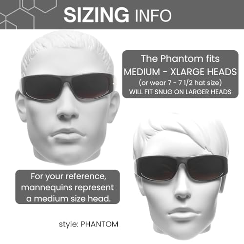 Image of proSPORT Blue Light Reducing High Definition HD Lens Sunglass TR90 Sport Frame Men Women