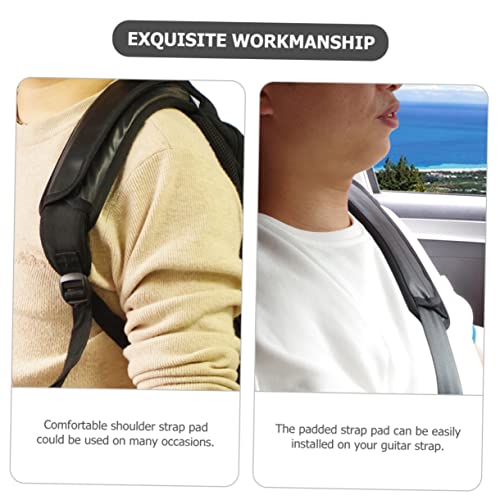 OSALADI 5 Unidades almofada de alça de mochila almofada de ombro destacável Cinta de guitarra acessó