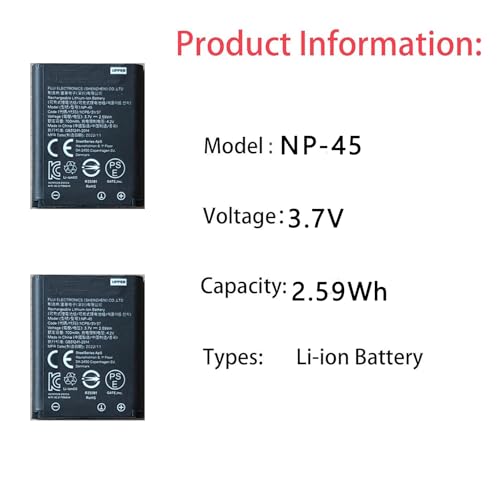 SONXIAVIVO NP-45 Battery, Compatible with Steelseries Headset Battery for Arctis Nova Pro Wireless Multi-System Gaming Headset for Xbox, for PlayStation Battery 700MAH 3.7V/2.59WH 【𝟐𝐏𝐂𝐒】 by SONXIAVIVO - Used condition - Image 2