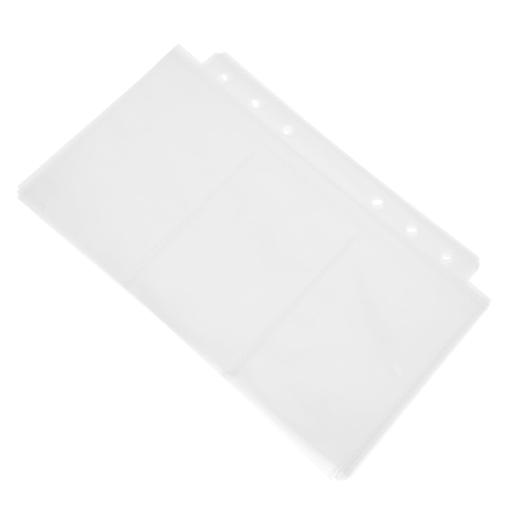 ERINGOGO Wedding Scrapbook Refill Pages 50pcs Photo Album Refill Sheets Scrapbook Plastic Sleeves for Binder