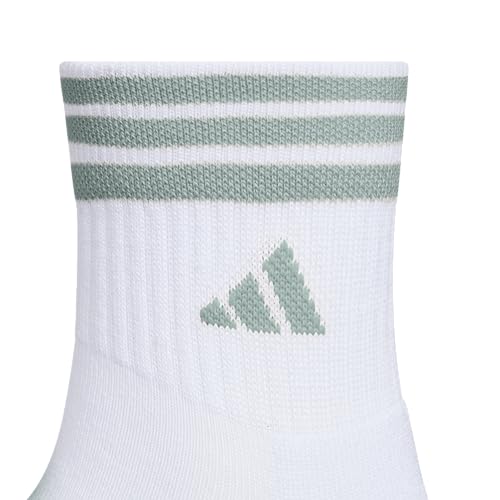 Image of adidas Cushioned Sport High Quarter Socks 3-Pairs Durable & Comfortable