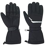 Ski-doo New OEM Black Holeshot Gloves, X-Large, 4463071290