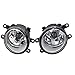 labwork Left Driver and Right Passenger Sides Pair Fog Lights Replacement for Toyota Yaris 2007-2011 Fog Lights Driving Lamps 812100D041 812100D042