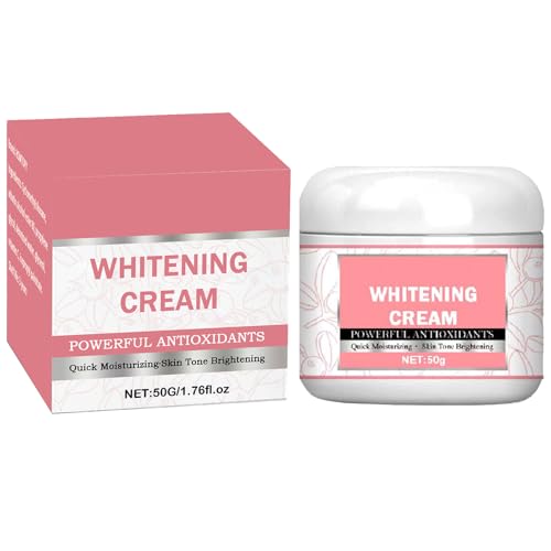 KOAHDE Skin Brightening Cream,Whitening-Creme für die Achselhöhlen,Bleaching Körperaufhellungscreme,Körperaufhellungscreme,Aufhellungscreme für Dunkle Haut,Unterarm Aufhellende Creme,50G
