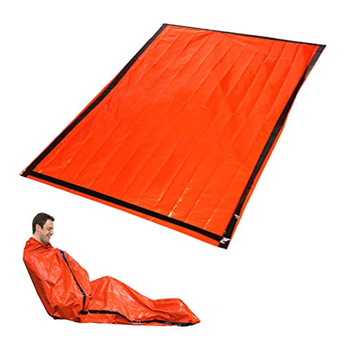 Saco de dormir portátil BESPORTBLE, antifrio, impermeável, térmico, saco de dormir duplo, bolsa de v